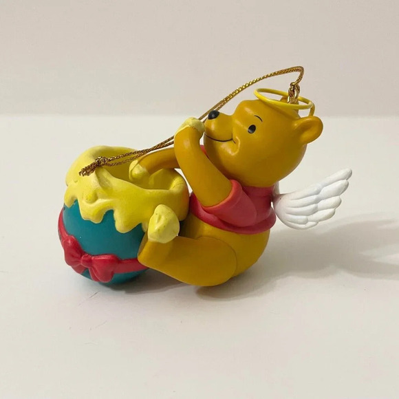 Vintage Winnie The Pooh Angel Disney Christmas Magic Collectible Ornament - Picture 4 of 16